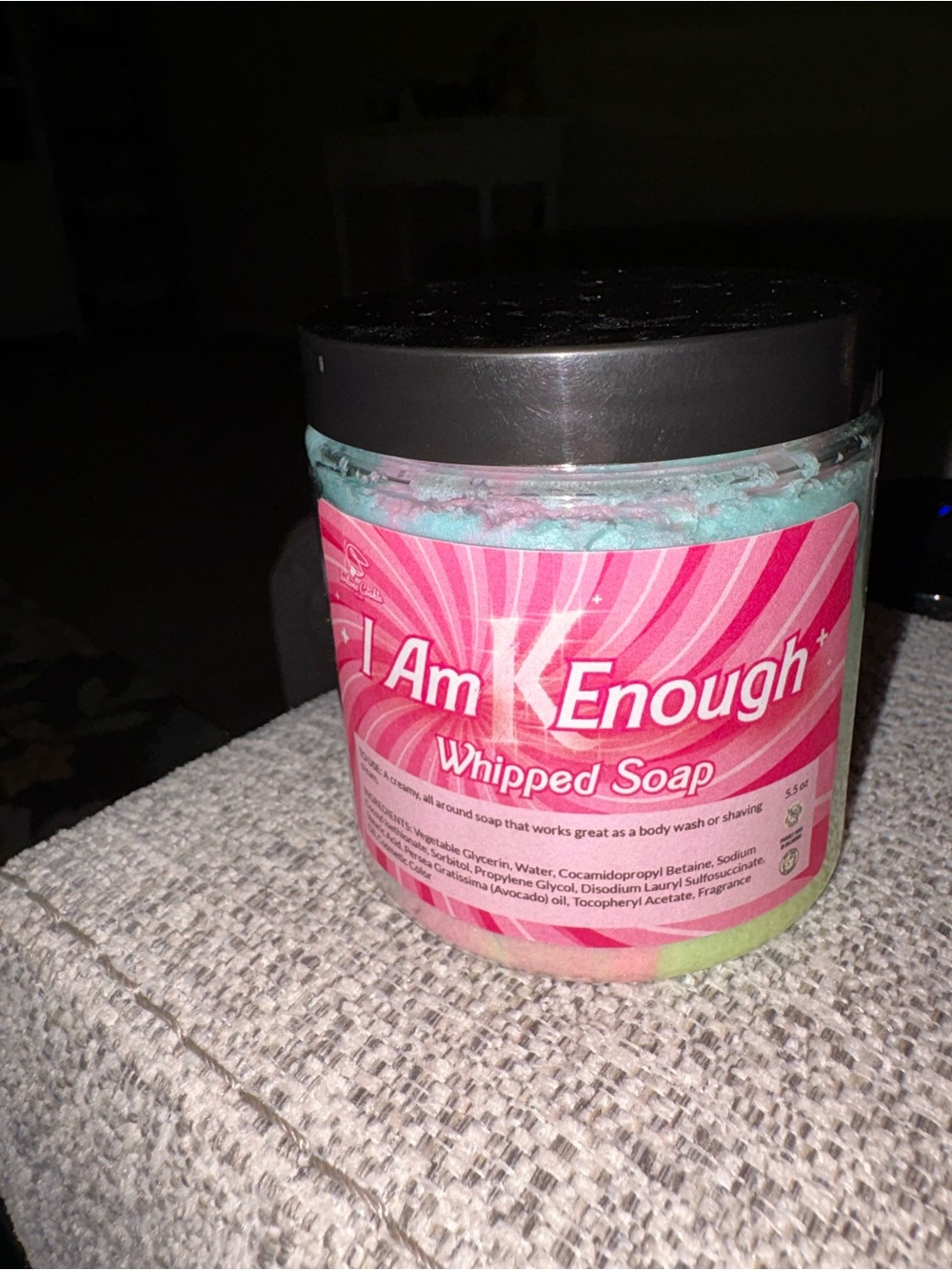 I am Kenough Whipped Soap - Pink/Blue/Green